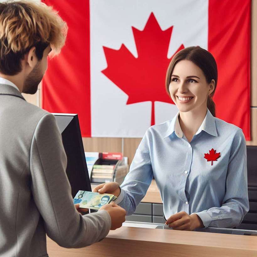 where is the best place to exchange currency in Canada